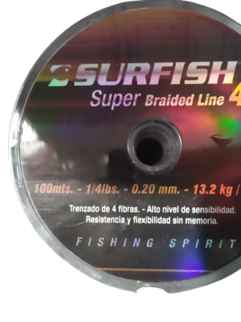 MULTIFILAMENTO SURFISH SUPER LINE 0.20 X 100 Mts.